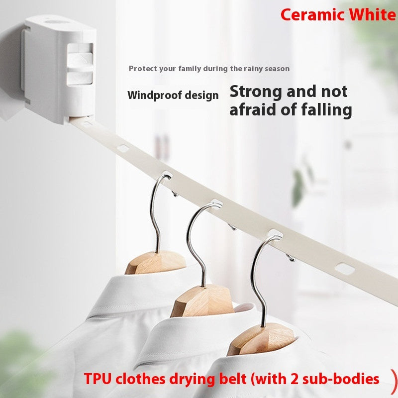 Invisible Clothes Hanger Retractable Clothing Clothesline